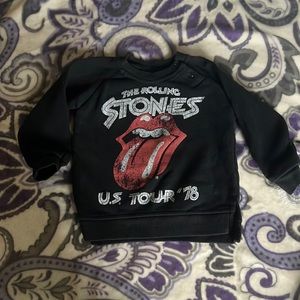 Licensed Rolling Stones graphic sweatshirt